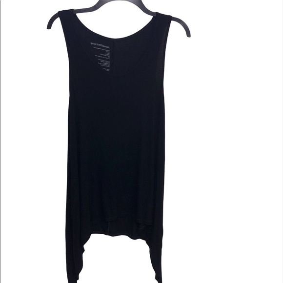 Good hYOUman. size small black shark bite top - Picture 3 of 8